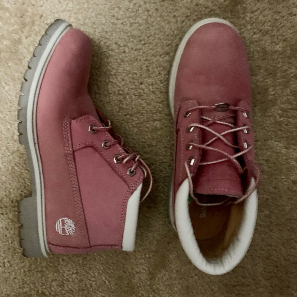 Timberland Women's Pink Boots